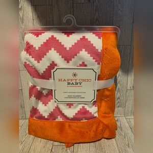 Pink and Orange Blanket